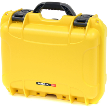 Водонепроникний пластиковий футляр з піною Nanuk Case 915 With Foam Yellow (915-1004)