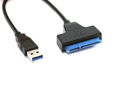 Перехідник Kuyia USB 3.0 - SATA 2.5 для жорсткого диска HDD SSD до 5Гбіт / с (115662)