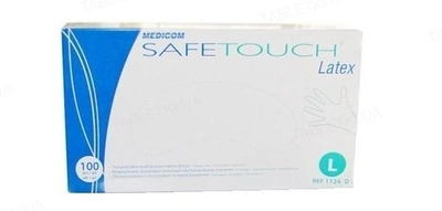 Перчатки Латексные Без пудры Medicom L (100 шт)