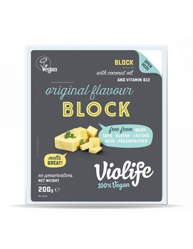 Рослинний сир Оригінальний Violife шматок 200г