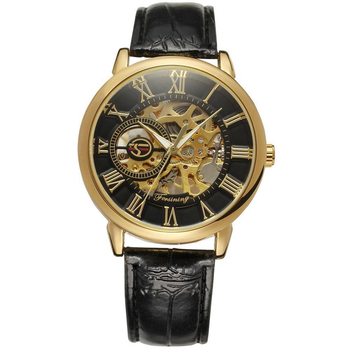 Механические часы Forsining Rich (black-gold)