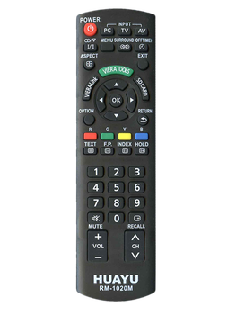 Пульт HUAYU RM-1020M для телевизоров Panasonic (3063)
