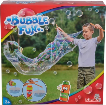 Zestaw do gry w puszczanie baniek mydlanych, z roztworem 250 ml i akcesoriami Simba Toys (7282270)