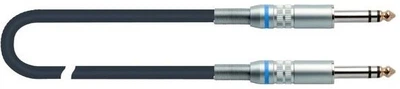 Кабель акустический Quik Lok S214-4,5BK (balanced 6.3 - balanced 6.3) 4.5m