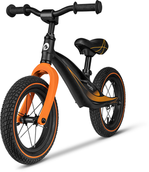 Біговел Lionelo Bart Air Sporty Black (5902581658753)