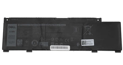 Батарея для ноутбука Dell G3-3590 266J9, 4255mAh (51Wh), 3cell, 11.4V, Li-ion, черная