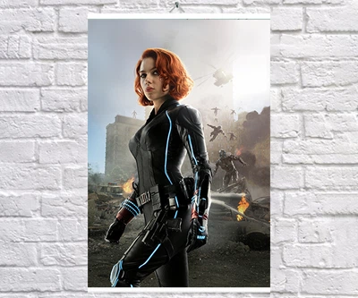 Постер BEGEMOT Мстители Супергерои MARVEL Наталья Романов Черная вдова 61x90 см (1124057-1)