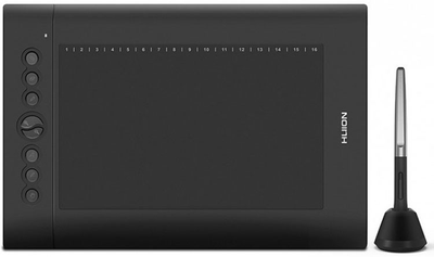 Графічний планшет HUION H610PRO V2 + рукавичка
