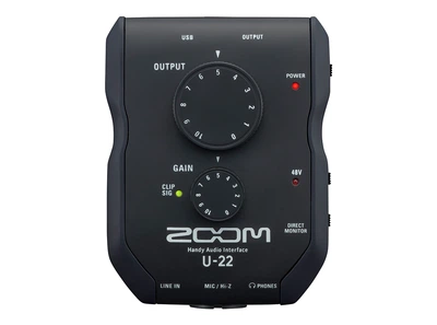 Аудиоинтерфейс Zoom U-22