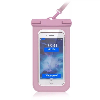 Водонепроницаемый чехол WaterStar для смартфона до 7" Pink