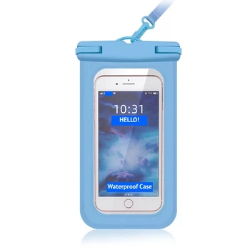 Водонепроницаемый чехол WaterStar для смартфона до 7" Blue