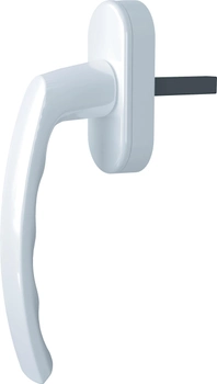 Ручка оконная Astex для металлопластикового окна WH 015 Белая (РАЛ 9016) (WH015/37/9016)