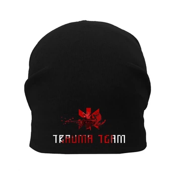 Шапка дитяча Кіберпанк чорна (Cyberpank — 008) 54-56 см
