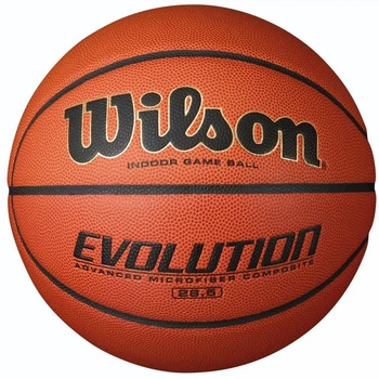 Мяч баскетбольный Wilson Evolution размер 6 композитная кожа коричневый (WTB0586XBEMEA)