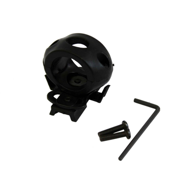 Кріплення для ліхтаря ACM FAST & MICH Helmet Rails Single Clam 254 mm Чорний 2000000036489