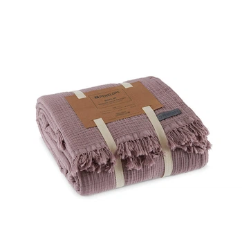 Покрывало Penelope Soflin Muslin mauve лиловый 160*240 (svt-2000022271721)