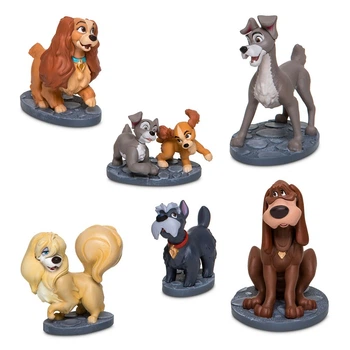 Игровой набор фигурок Леди и бродяга Disney Lady and the Tramp