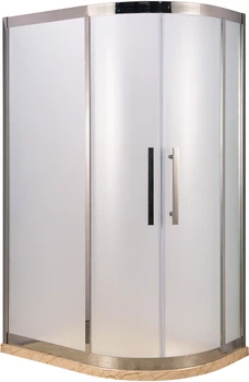 Душевая кабина AquaStream Premium S-Line 120 LM левосторонняя матовая