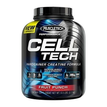 Посттреник MuscleTech Cell-Tech 2.72 кг Фруктовый пунш (43f8)