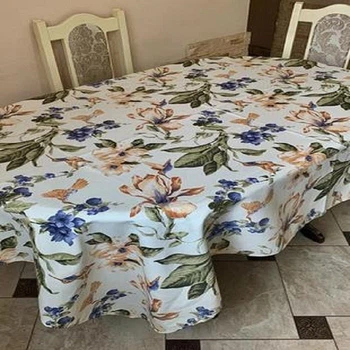 Скатерть с тефлоновой пропиткой "Колибри" CottonTwill 90х140 см (СТ0025-1)