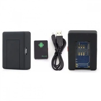 Трекер Mini ТК-А8 GPS/GSM/GPRS через SIM карту точність до 8 метрів Чорний (10144)