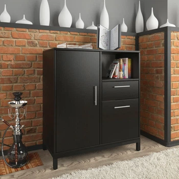 Тумба офісна L-800 combi Loft design Венге Луїзіана