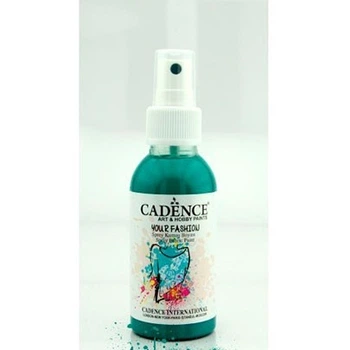Фарба-спрей для тканини Cadence Your Fashion Spray Fabric Paint 100 мл Зелений
