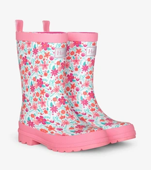 Гумові чоботи Hatley Summer Garden 4 рожевий 20 (S20EGK1367)