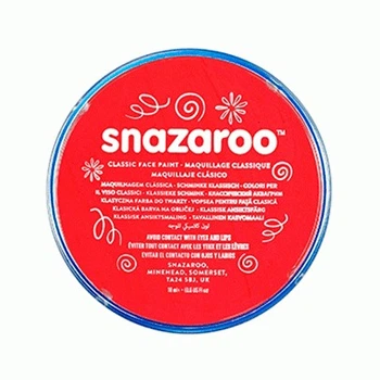 Аквагрим для лица и тела Snazaroo Classic 18мл №055 Красный (1118055)
