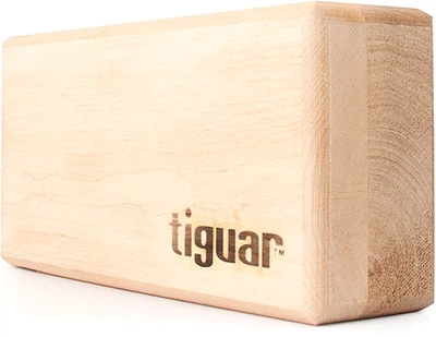 Blok do jogi Tiguar 23,5 x 11,5 x 7 cm materiał Olcha (TI-J0002)