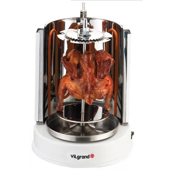 Электрошашлычница ViLgrand V1406G "3 в 1" White