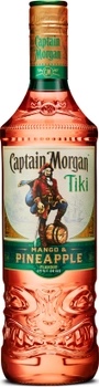 Ромовый напиток Captain Morgan Tiki Mango+Pineapple 0.7 л 25% (5000281060941)