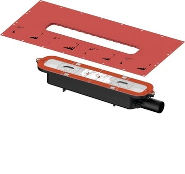 Сифон TECEdrainprofile низький DN40 горизонтальний (673001) TM TECE