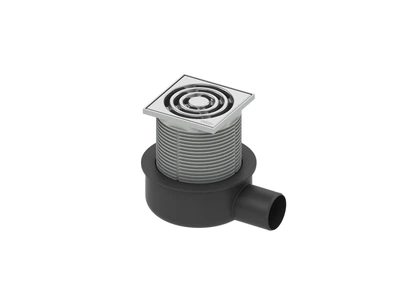 Зливний трап TECEdrainpoint S50 низький без фланця горизонтальний (3601050) TM TECE