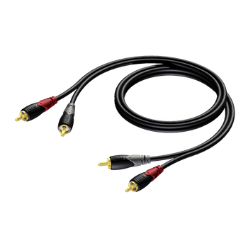 Коммутационный кабель 2xRCA — 2xRCA 5 м Procab CLA800/5