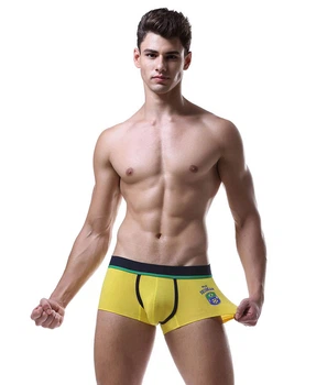 Мужские трусы 4437 XL цвет желтый