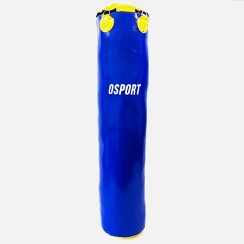 Боксерская груша для бокса (боксерский мешок) ПВХ OSPORT Lite 1.4м (OF-0052) Синяя