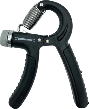 Эспандер кистевой пружинный с регулируемой нагрузкой Newt Power Grip Pro CM 10-40 кг Черный (NE-W-66-B)