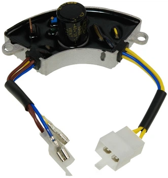 AVR регулятор напряжения генератора 168-380V алюминий (220 мкф 250V) Lмц100mm арт.gen401