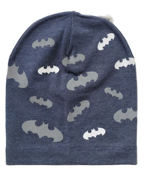Демісезонна шапка трикотажна BATMAN BE SNAZZY CDL-121106-GrayBlue сіро-синій 50-56 см (CDL-121106-GrayBlue-50-56)