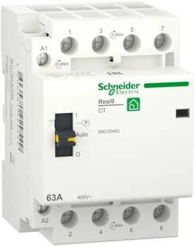 Контактор Schneider Electric RESI9 63 A, 3P+N, 4NO (R9C20463)
