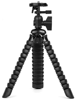 Гибкий штатив (трипод) H19 см для смартфона, GoPro, камеры Alitek Flexible Black (62076)