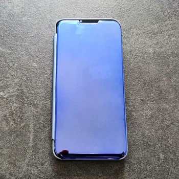 Дзеркальна чохол-книжка Clear View для Samsung Galaxy A70 A705F Blue