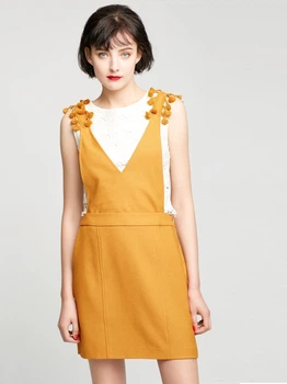 Сарафан зі знімним верхом Vero Moda 317316513 L (90047L) Помаранчевий