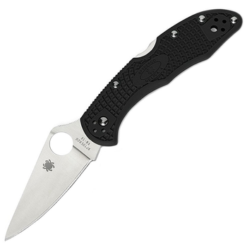 Нож складной Spyderco Delica 4 (длина: 181мм, лезвие: 73мм), черный