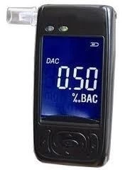 Алкотестер персональний Fit AAT 101-LC з напівпровідниковим датчиком LCD дисплеєм годинником температурою (acf_7701)
