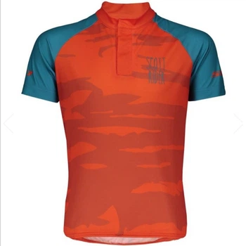 ​Велоджерси детская Scott RC Team Junior exotic orange / celestial blue L