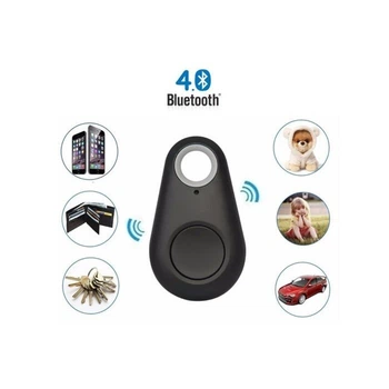 Небольшой брелок-трекер поисковый Itag Bluetooth 4.0 Anti Lost iOS/Android, черный