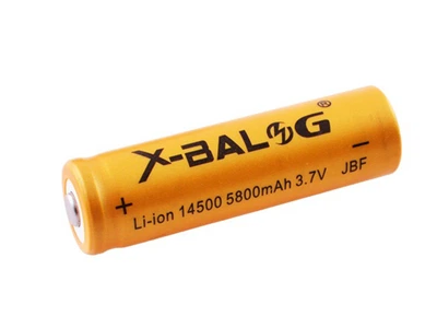 Аккумулятор BauTech 14500 XBalog 5800mAh Желтый (1009-038-00)