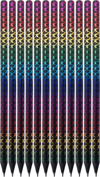 Набір олівців графітних VGR HB дерево корпус чорний 12 шт. (Я46120_VR22321_12)